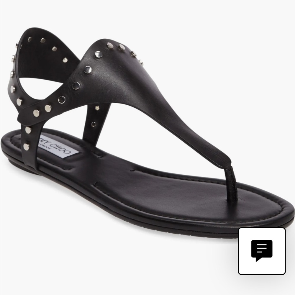 JIMMY CHOO - Authentic w/box Dara Flat Size 7.5